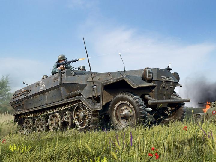Immagine prodotto ICM Sd.Kfz.251/1 Ausf.A Trasporto truppe corazzate tedesco della seconda guerra mondiale