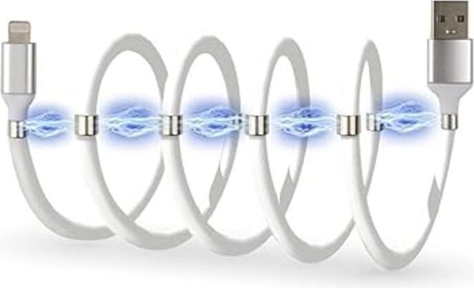 Produktbild Grundig iPhone Ladekabel Lightning iPad 1 Meter Weiss (1 m, USB 3.0)