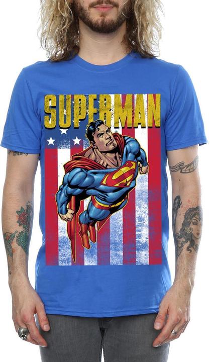 Immagine prodotto Superman Maglietta uomo in cotone Flight (L)