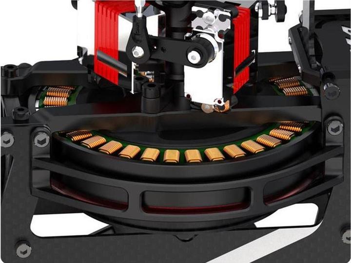 Image du produit OMP Hobby Hélicoptère M4 Max Combo vert, en kit