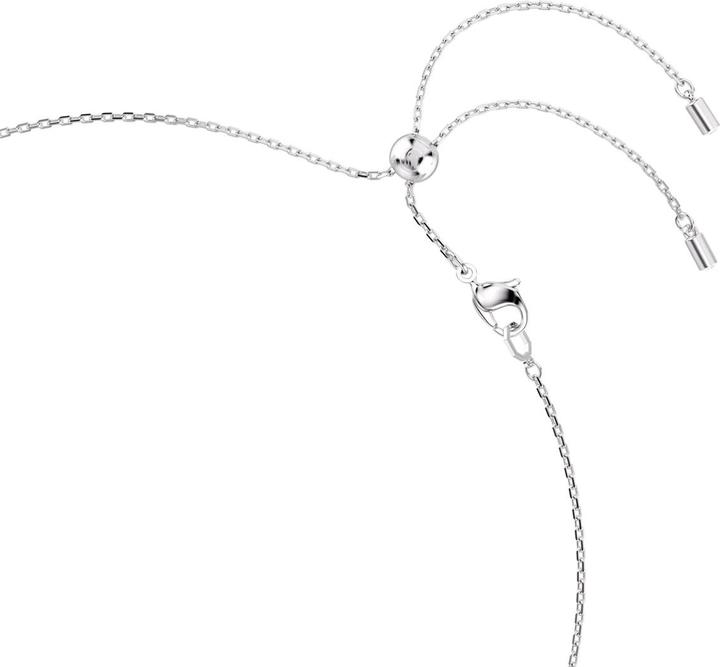 Actual product image Swarovski Constella Halskette Kristallperle Rundschliffe Weiss (Swarovski Metal)