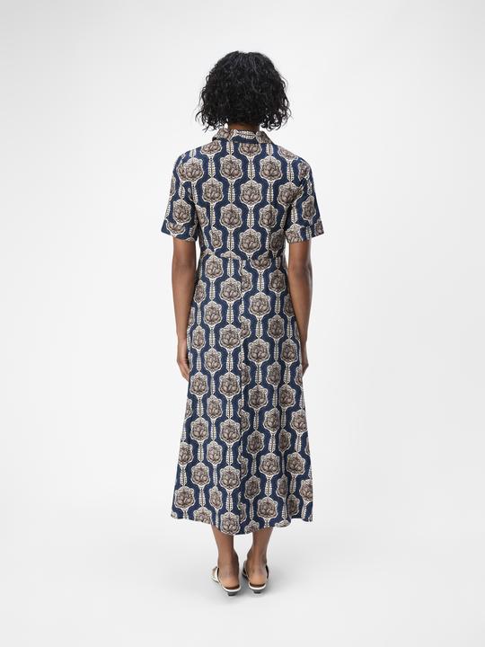 Actual product image Object Print blouse dress (38)