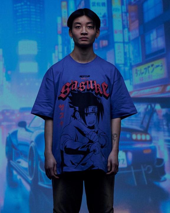 Image du produit Naruto Shippuden T-shirt graphique Sasuke (S) (S)