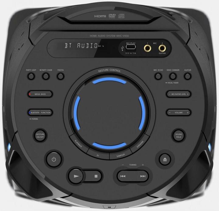 Productafbeelding Sony MHC-V43D (Elektrische stroom)