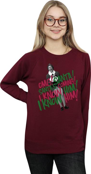 Image du produit Elf - Sweat SANTA'S COMING - Femme (XL)