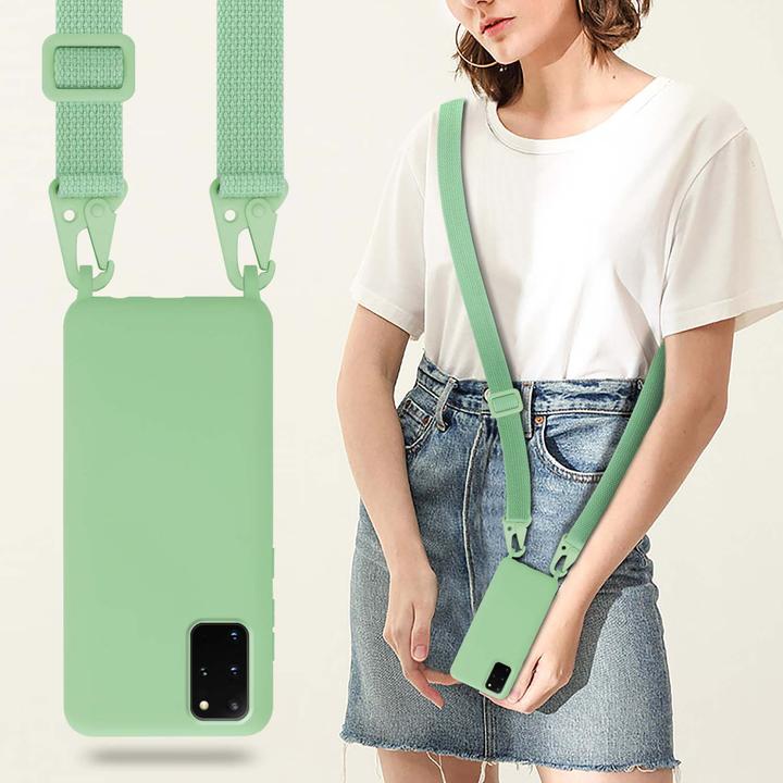 Produktbild Cadorabo TPU Cover Handy Kette Liquid (Samsung Galaxy S20+)