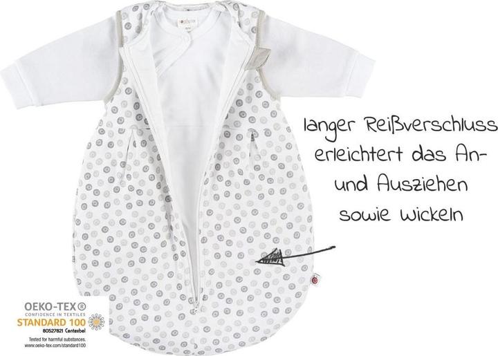 Produktbild Coconette Schlafsäcke 2-tlg. Schlafsack-Set - Circle Weiss Grau -