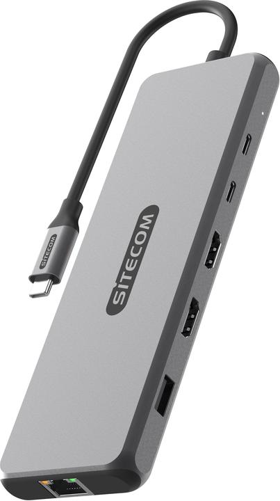 Sitecom CN-7001 10in1 USB4 PD Multip Adapt (USB-C, 10 Ports)