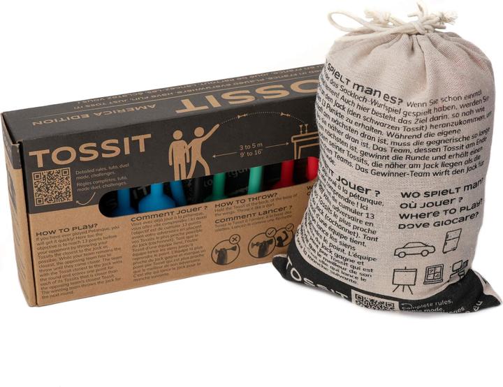 Immagine prodotto Tossit PACCHETTO FAMIGLIA rosso / turchese / rosa / azzurro (Francese, Tedesco, Italiano)
