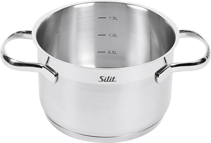 Immagine prodotto Silit Toscana (20 cm, Set di pentole e padelle da cucina, Acciaio inossidabile)