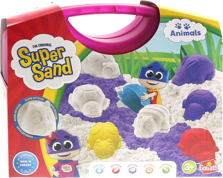 Image du produit Goliath Toys Super Sand Animaux dans une valise