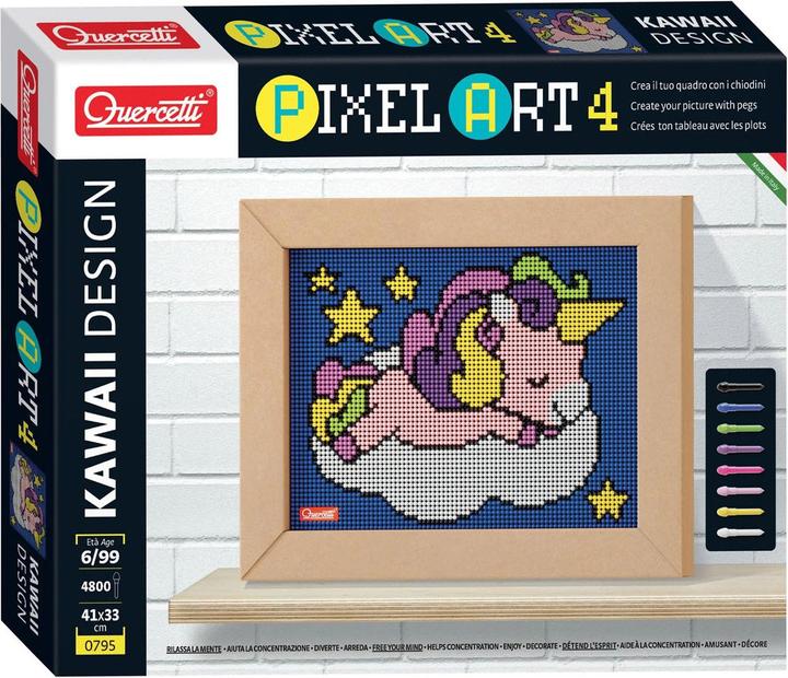 Image du produit Quercetti Pixel Art Licorne Kawaii