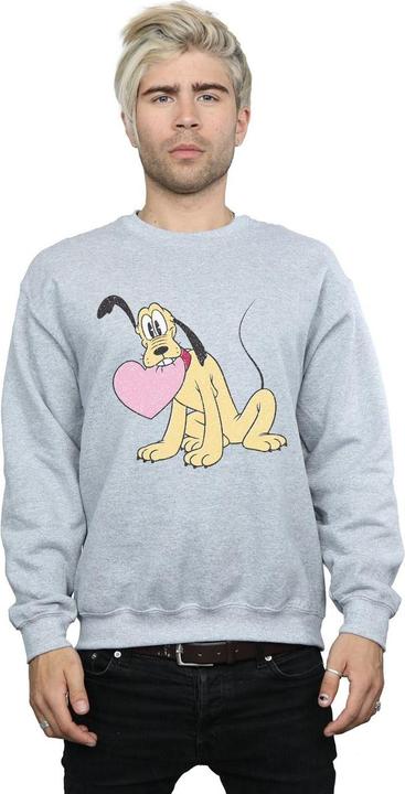 Immagine prodotto Disney Pluto Love Heart Felpa Uomo (XXL)