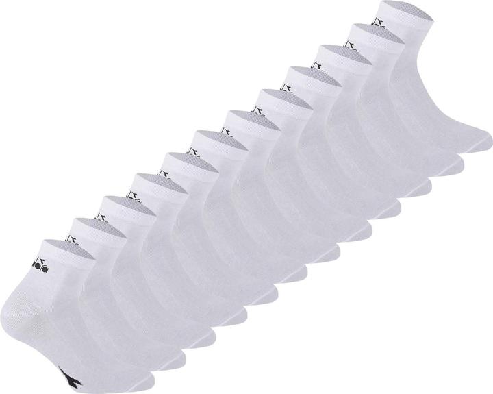 Image du produit Diadora Unisex Quarter Socks (paquet de 12, 39 - 42)