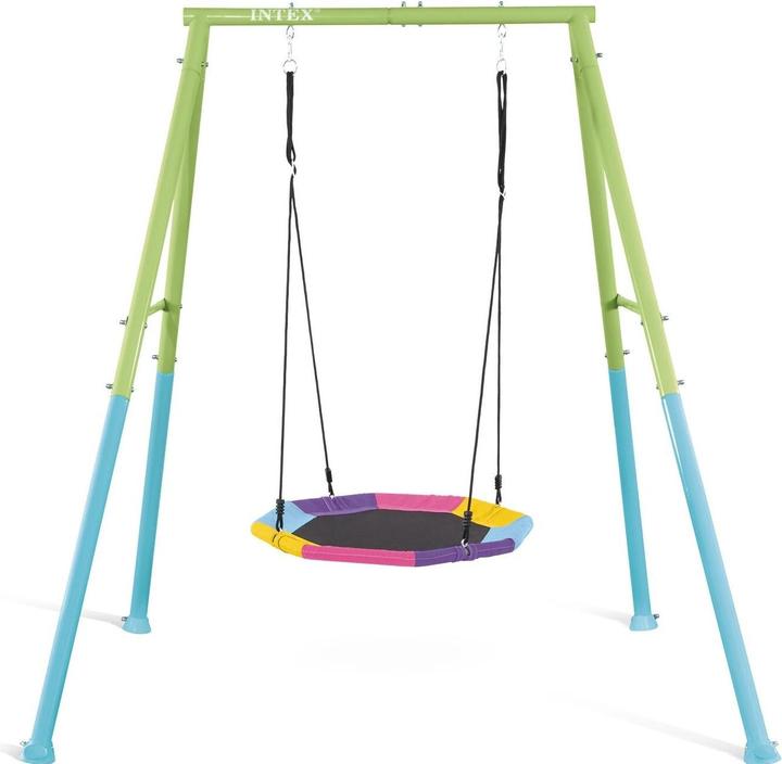Intex Untersetzer-Schaukel mit einer Funktion (Farbe) Mass: 203cmX254cmX211cm, Artikelnummer 44111