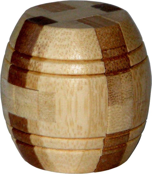 Actual product image Eureka! 3D Bamboo Breinpuzzel Barrel *** (Multilingual)
