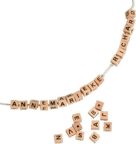 Goki Perles de lettres