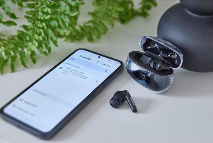 Actual product image Intenso Buds / Earphone Plus T310AE Black (ANC, 25 h, Wireless)