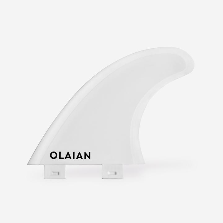 Produktbild Olaian Surfboard Hybrid aus Harz 8' 62 l mit drei Finnen lila (8')