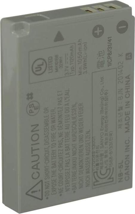 Actual product image Canon Nb-13l (Rechargeable battery)