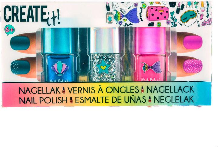 Actual product image Create It! Nagellak Glitter, 3pcs.
