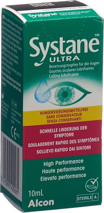 Produktbild Systane Ultra Benetzungstropfen (10 ml, Systane Ultra Benetzungstropfen ohne Konservierungsmittel)