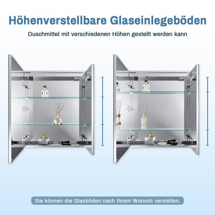 Image du produit SONNI Spiegelschrank (70 x 60 cm)