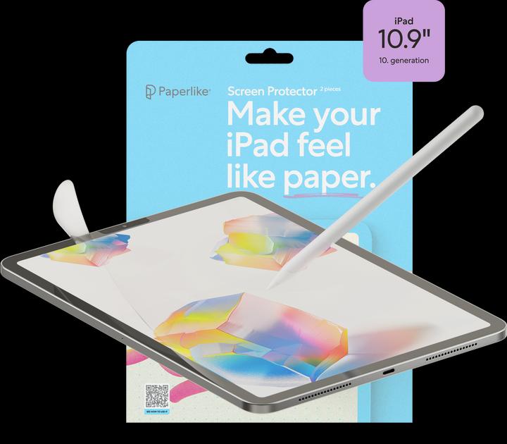 Actual product image Paperlike Screen Protector (2 Piece, iPad 2022 (10th Gen))