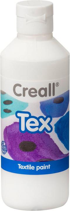 Actual product image Creall Textielverf Wit, 250ml (White, 250 ml)