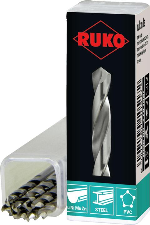 Produktbild Ruko Bohrer geschliffen 2,5 mm Kernloch M3 (2.5 Millimeter)