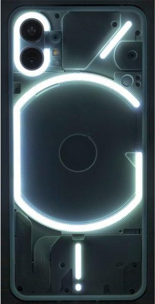 Produktbild Nothing Phone (1) (8GB) (256 GB, Weiss, 6.55", Dual SIM, 50 Mpx, 5G)