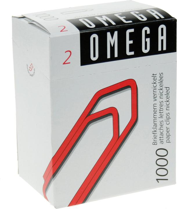 Produktbild Omega Büroklammern (1000 x)