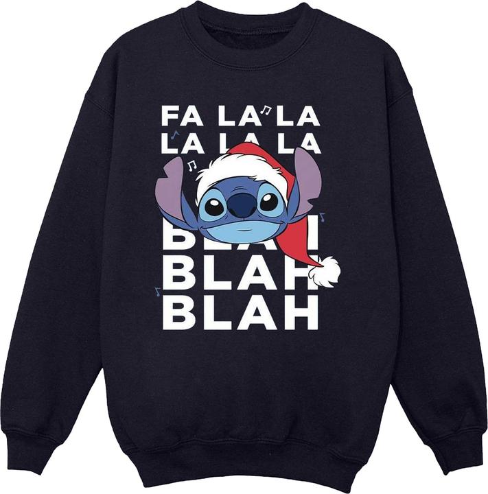 Image du produit Disney - Sweat LILO AND STITCH CHRISTMAS BLAH BLAH BLAH - Femme (M)