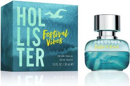 Immagine prodotto Hollister Festival Vibes For Him Edt Spray 30ml (Eau de toilette, 30 ml)