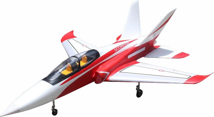 Immagine prodotto Amewi Girante Jet Super Scorpion 6-8S rosso/bianco PNP (Jet)