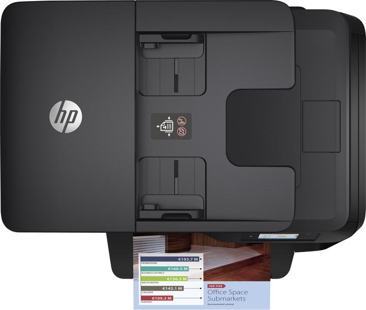 Productafbeelding HP Officejet Pro 8718 All-in-One - Multifunctionele printer - Kleur - Inkjet - L (Direct thermisch, Kleur)