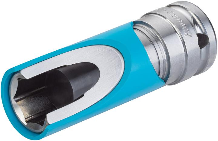 Produktbild HAZET Schlag-, Maschinenschrauber Steckschlüsseleinsatz ∙ Sechskant 903SLG-17 ∙ Vierkant12,5 mm (1/… (17 mm)