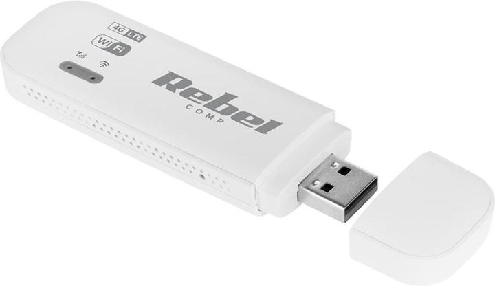 Actual product image Rebel 4G Modem White