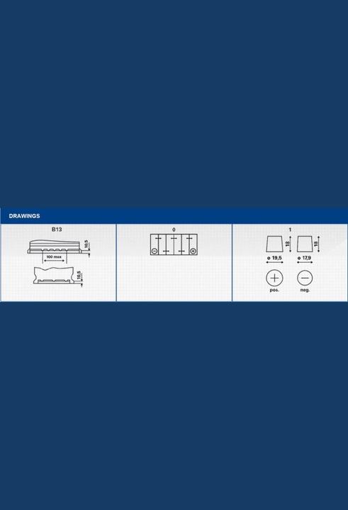 Immagine prodotto Hoco ABH045-EU6 (12 V, 45 Ah, 410 A)