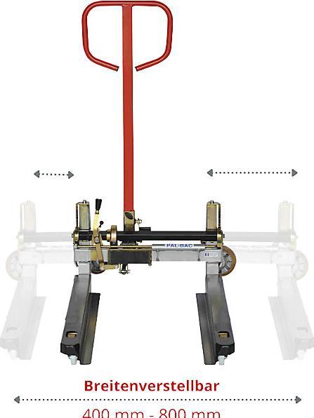Produktbild kaiserkraft Flexi-Hubwagen Palbac (1000 kg)