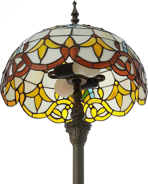Image du produit Lindby Lampadaire Audrey de style Tiffany (E27)