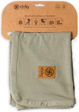 Image du produit Cloby Couverture UV UPF + Olive Green (95 x 73 cm)