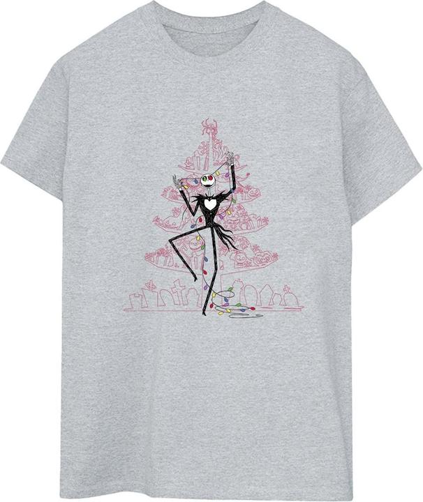Produktbild Disney The Nightmare Before Christmas Tree Pink TShirt (S)