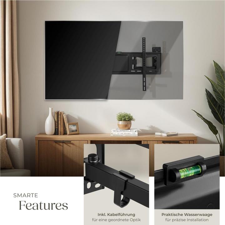 Image du produit tectake Support mural pour TV (Mur, 60", 60 kg)