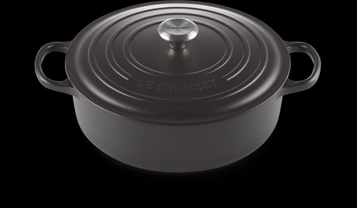 Produktbild Le Creuset Gourmet-Bräter Signature 24 cm Schwarz (24 cm, Bräter + Schmortopf, Gusseisen)