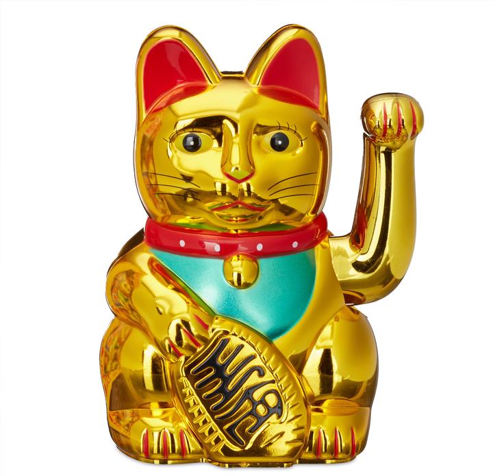 Produktbild Relaxdays Maneki Neko Winkekatze (10 x 8 x 16 cm)
