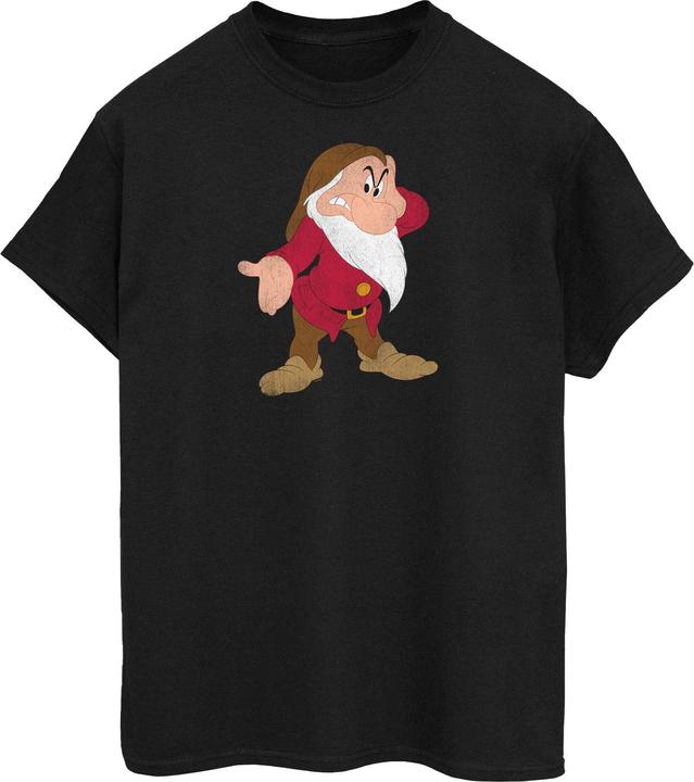 Image du produit Snow White T-shirt grincheux en coton pour dames et messieurs (S)