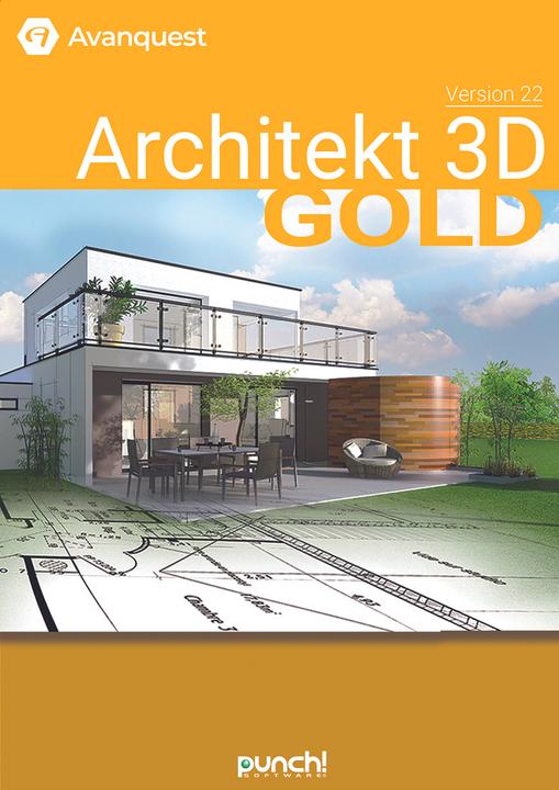 Produktbild Avanquest Architekt 3D Gold - (v. 22) - Lizenz - Download (1 User, unbegrenzt)