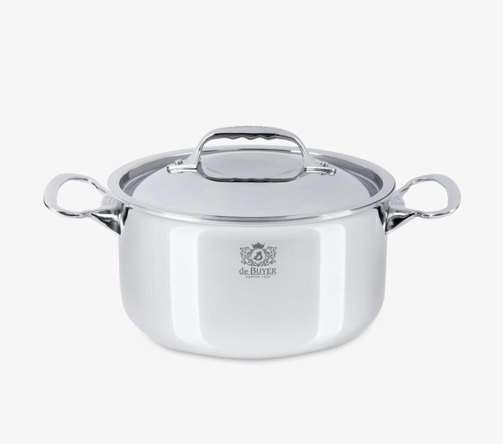 Actual product image de Buyer Affinity (20 cm, Casserole + Stewpot, Stainless steel)
