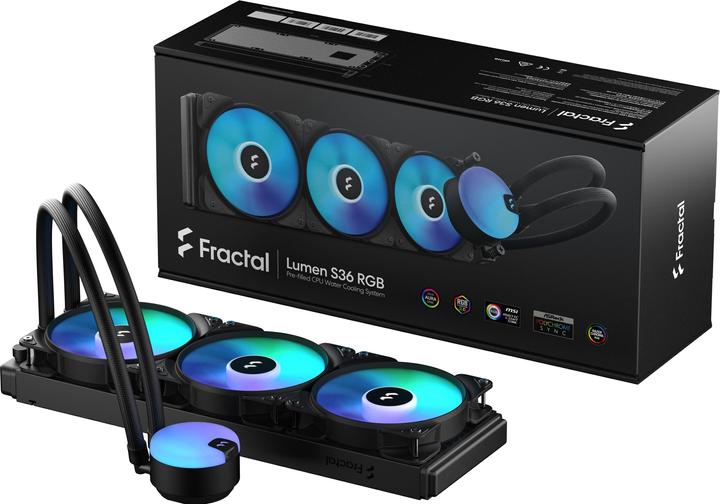 Actual product image Fractal D. Lumen S36 v2 RGB FD-W-L1-S3612